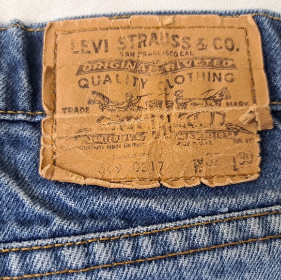 Vintage '87s Levi's 509 Orange Tab Jeans W32 L30 - Picture 16 of 16